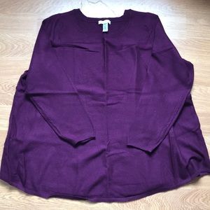 NWOT Ralsey Black Cherry Sweater